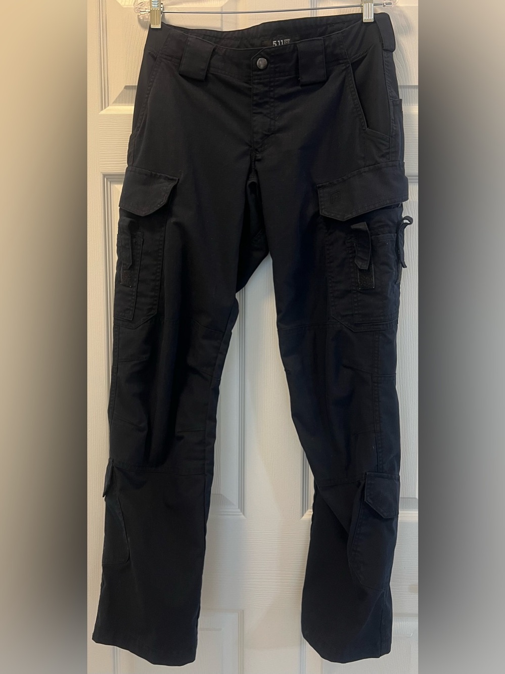 5.11 Tactical Women’s Navy Blue Cargo Utility Pants, Size 6.